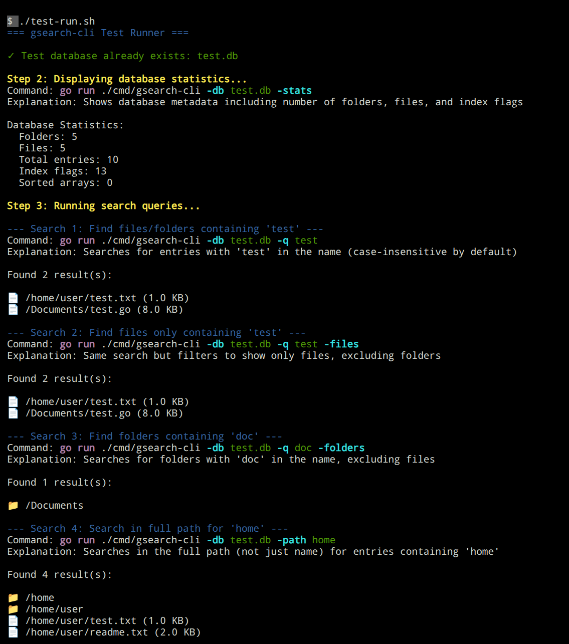gsearch-cli screenshot